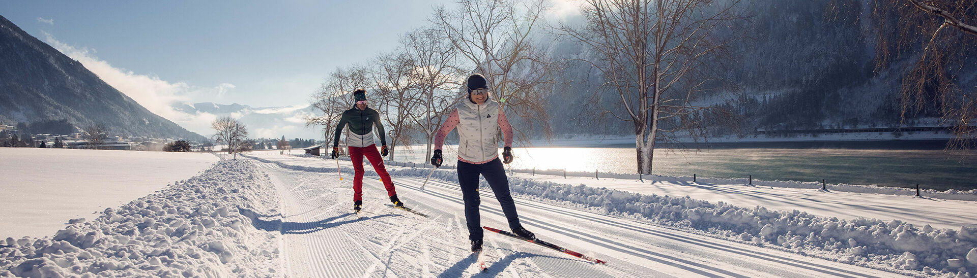 Mehr als 228 Loipenkilometer bieten rund um Tirols größten See uneingeschränkten Langlaufgenuss.