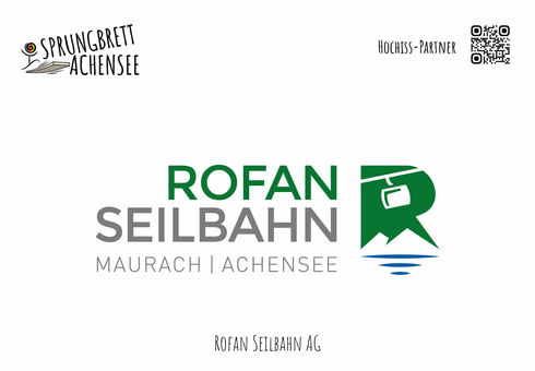 Logo der Rofan Seilbahn