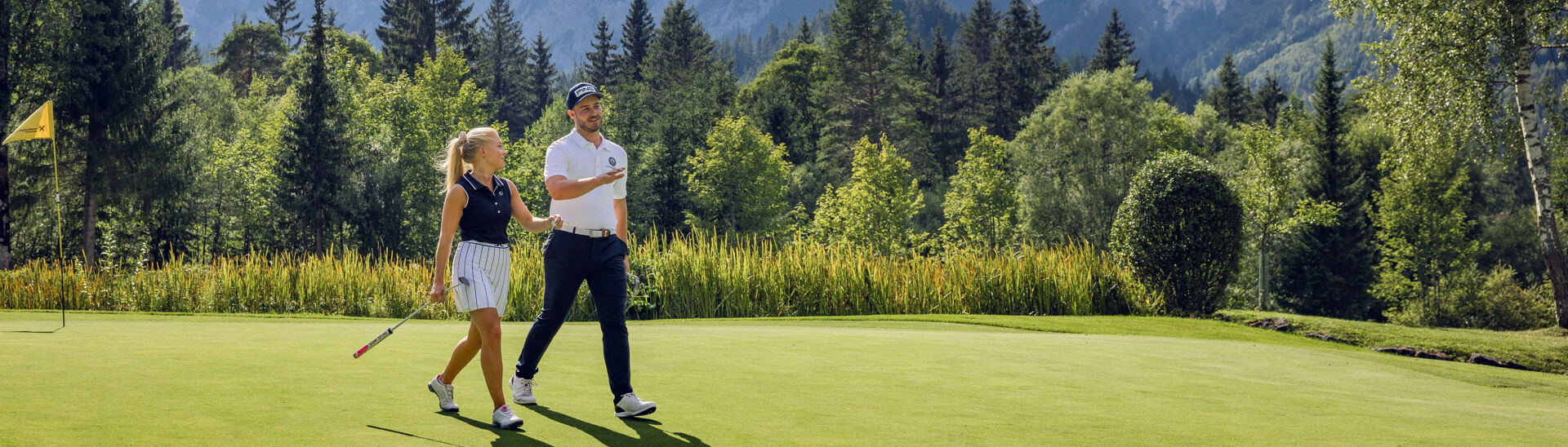 Spectacular scenery and perfect greens provide the backdrop for golfing on the Golf- und Landclub Achensee in Pertisau.