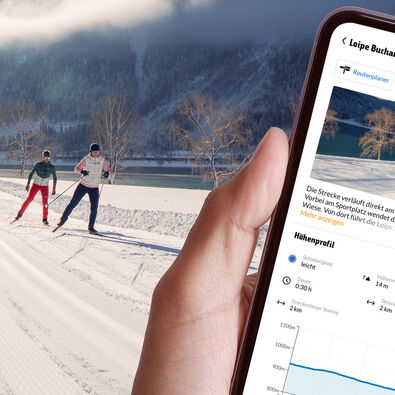 Mit der maps.achensee.com können Gäste ihren Winterurlaub am Achensee planen.