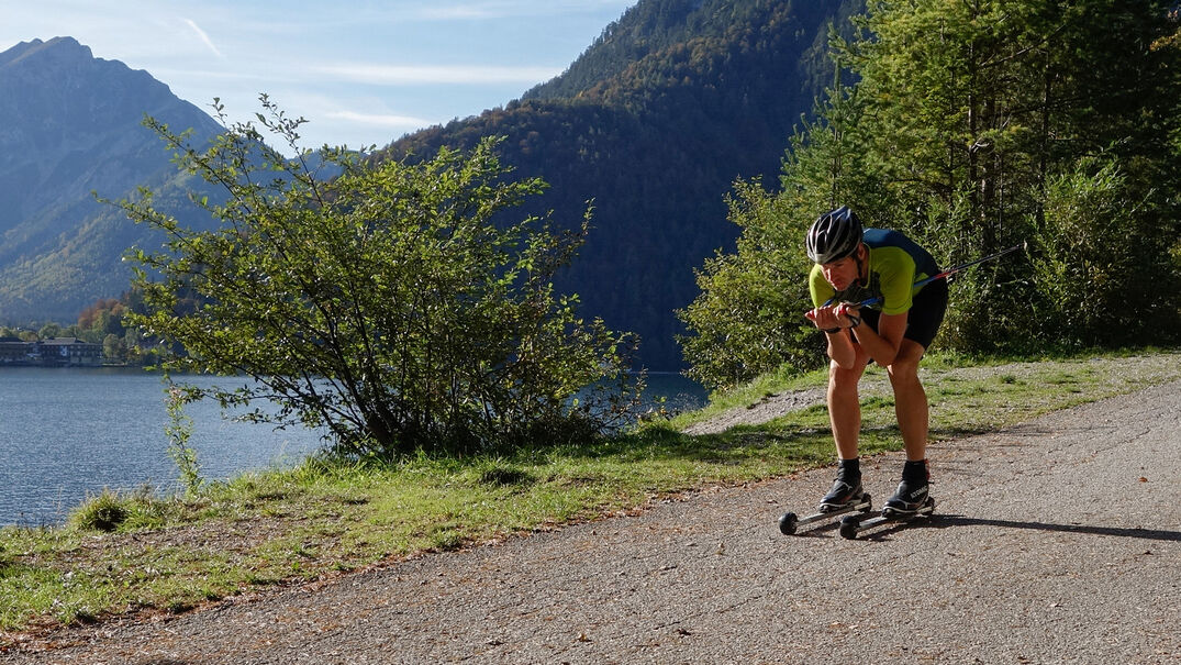 Die Region besitzt ein vielfältiges Streckennetz zum Skirollern.