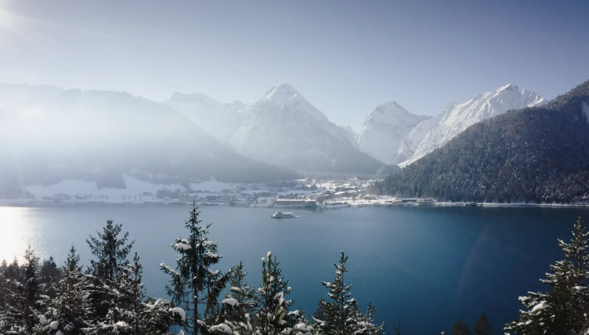 Winterlandschaft am Achensee Achensee