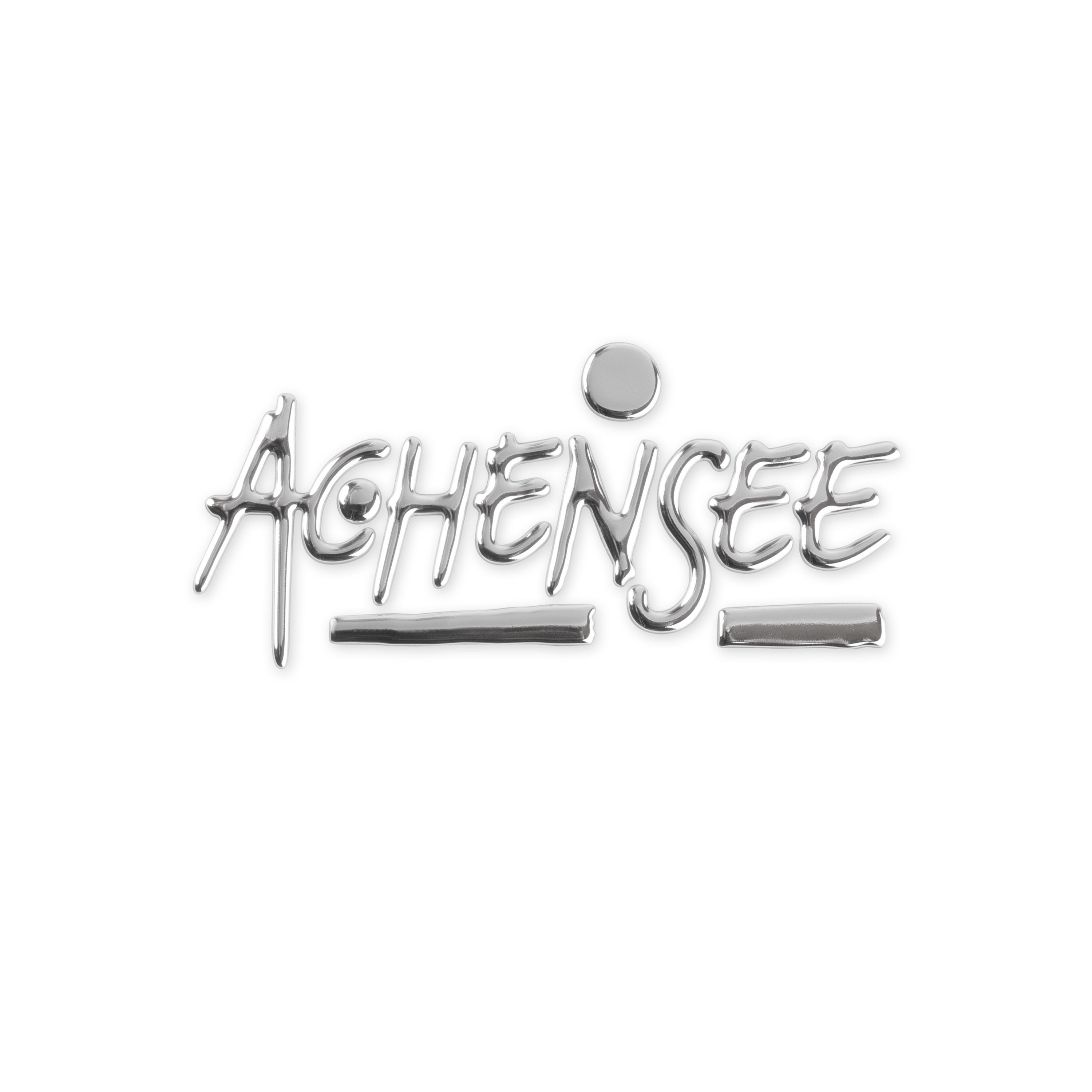 Chromaufkleber Achensee-Logo