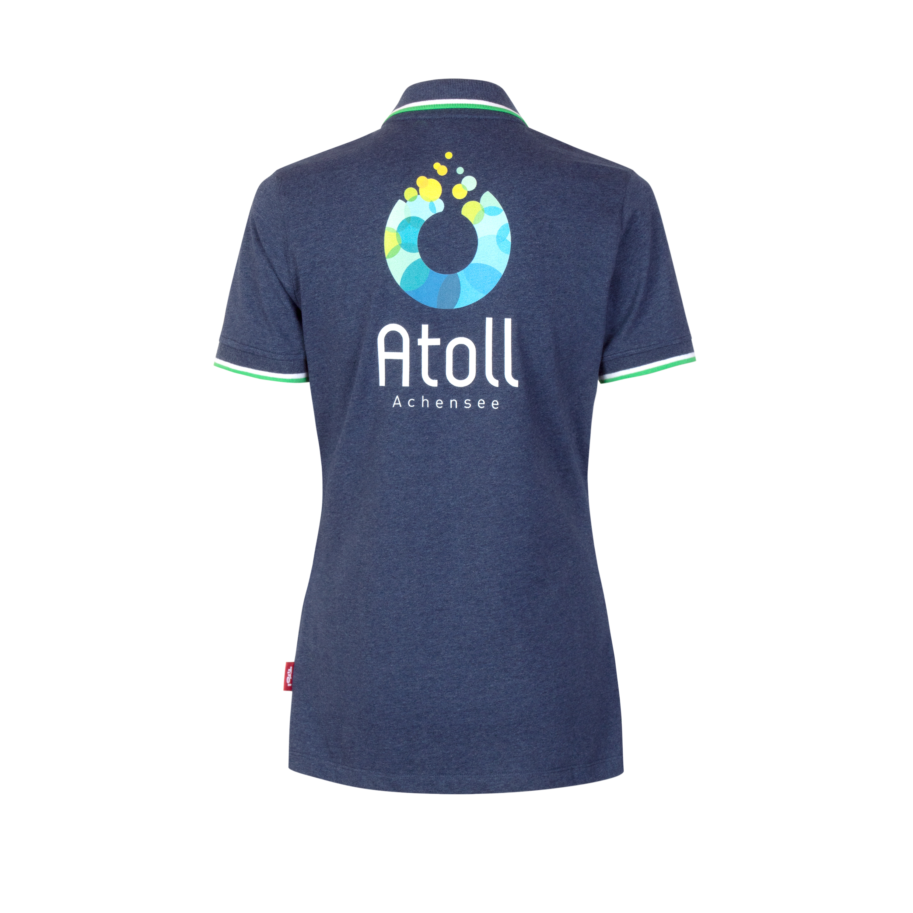 Damen Polo Atoll Achensee - Rückseite Damen Polo "Atoll Achensee"
