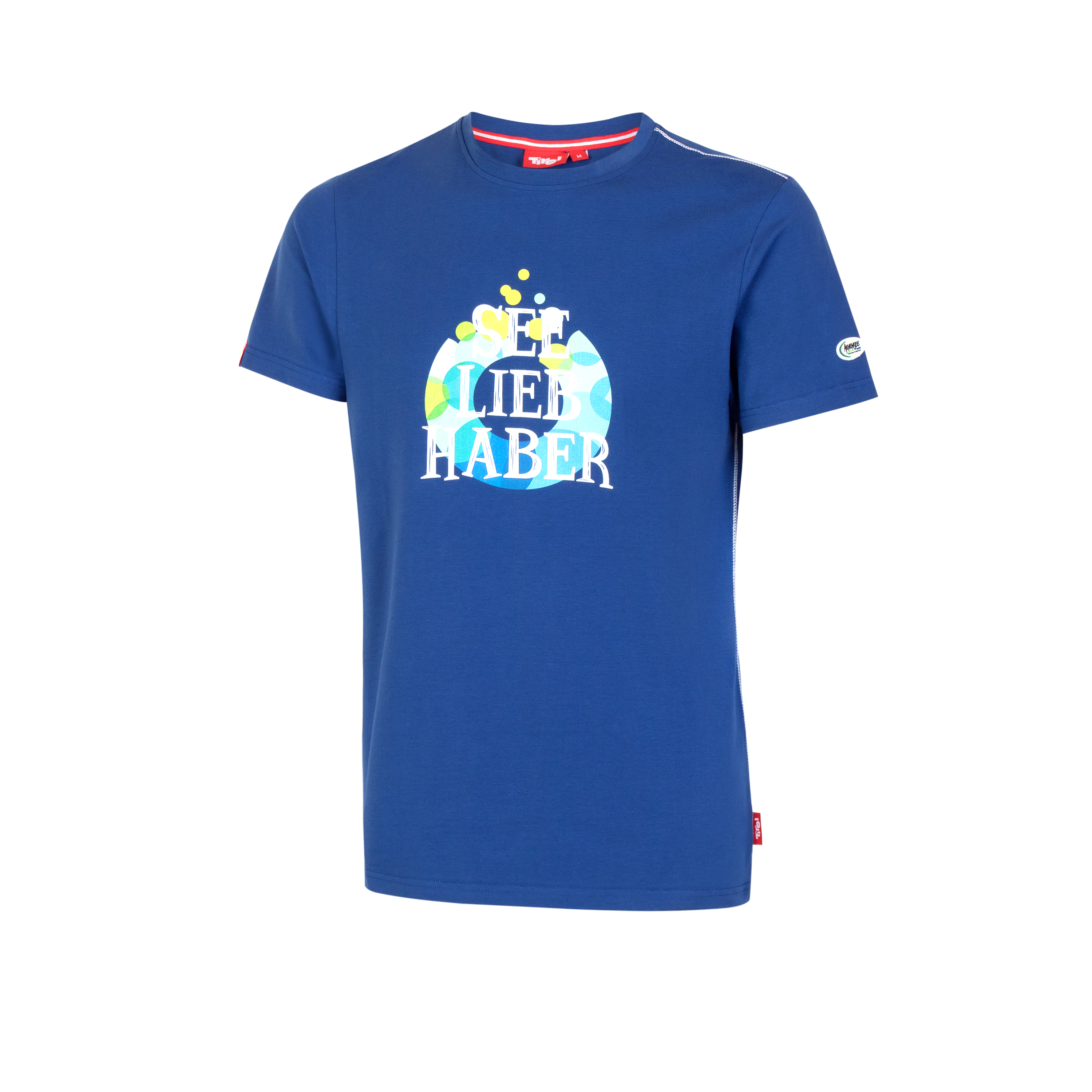 Herren T-Shirt "Seeliebhaber" blau