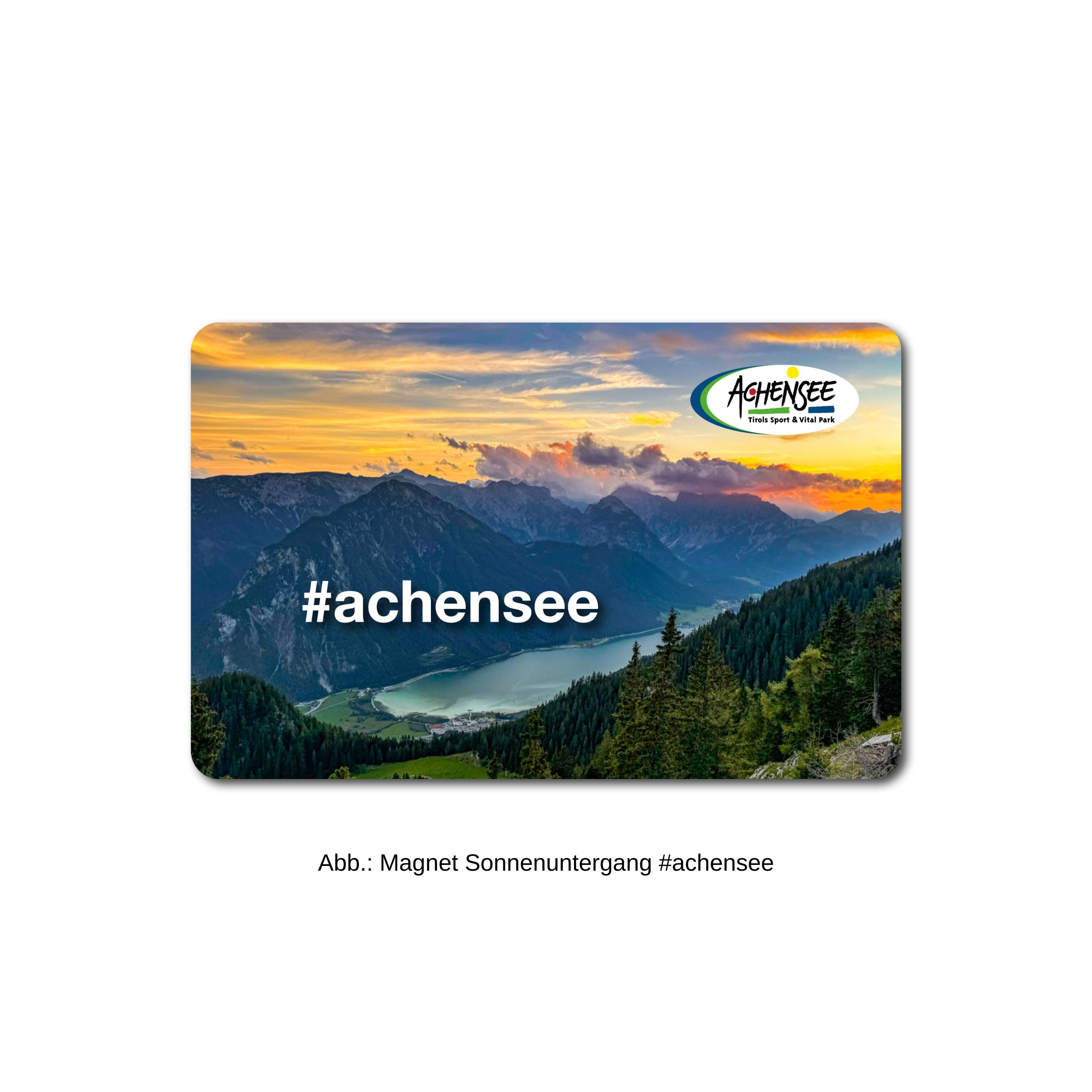 Magnete mit Achensee-Motiv