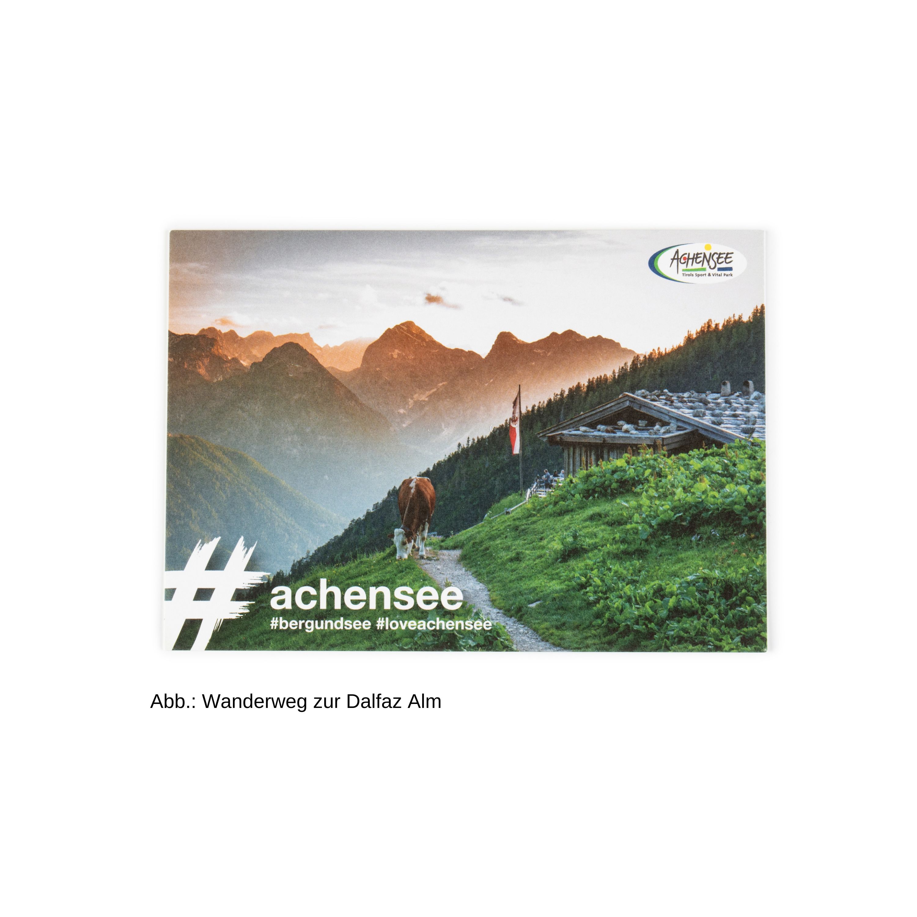 Ansichtskarten mit Achensee-Motiv