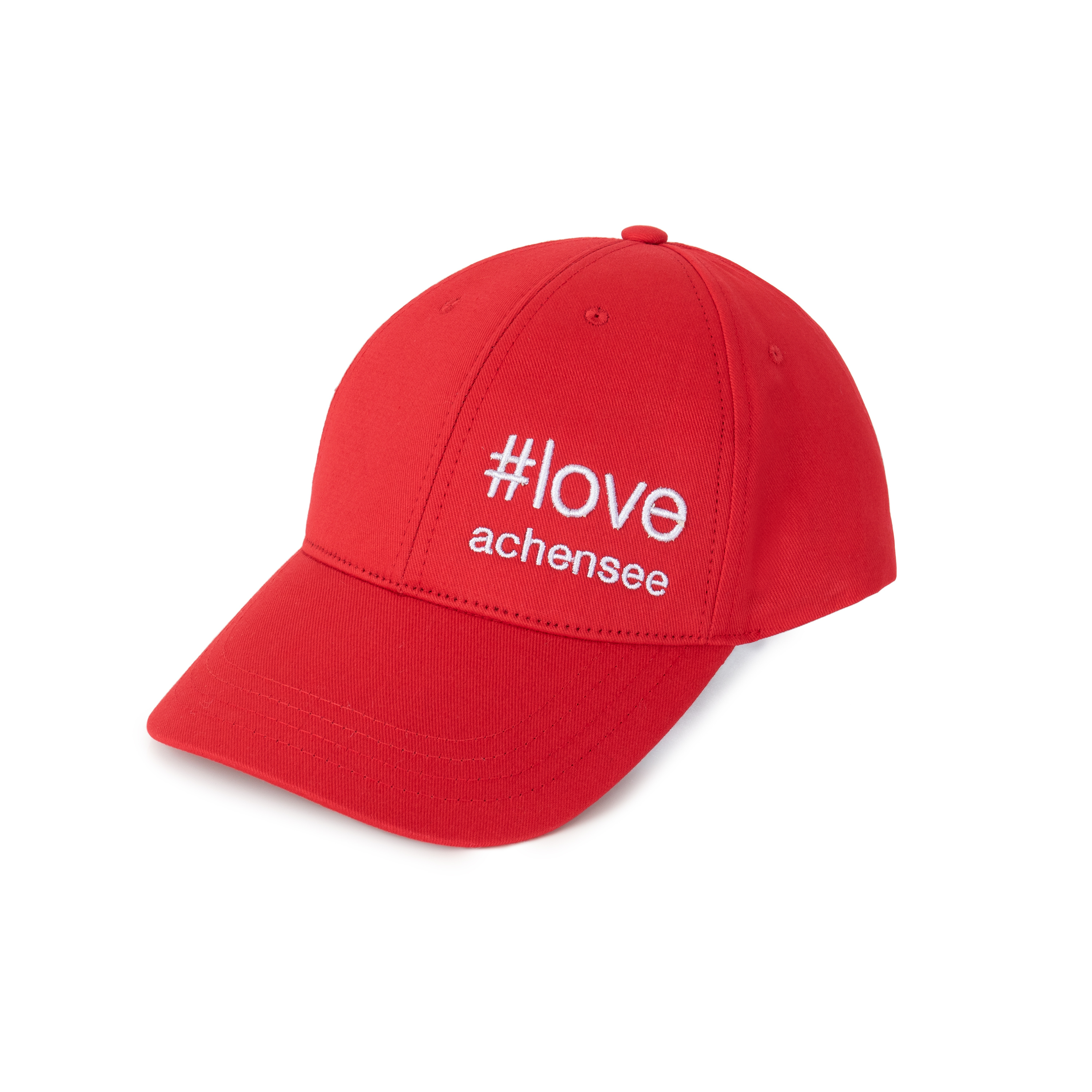 Schildkappe #loveachensee rot