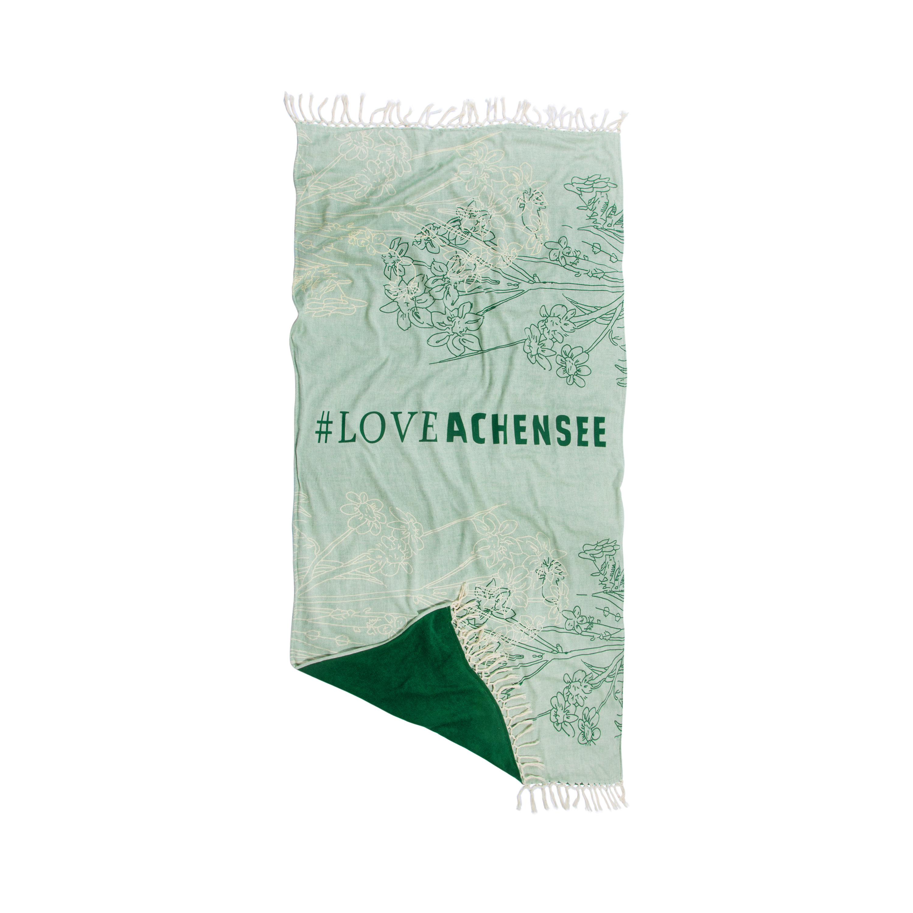 Strandtuch "Achensee" aus Baumwolle