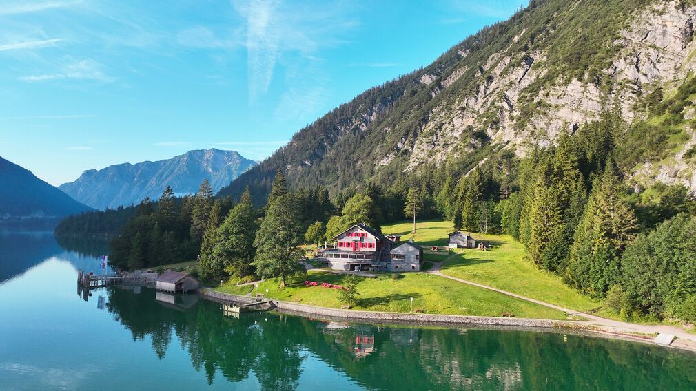 der Weg zwischen Pertisau, Gaisalm und Achenkirch bietet tolle Panoramablicke auf den Achensee