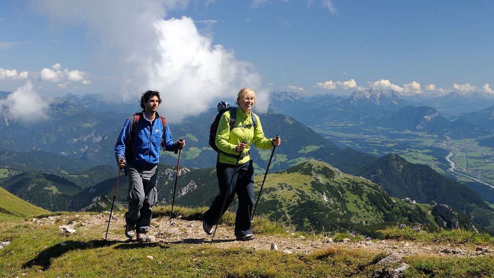 im Rofan vor Sagzahn und Schafsteigsattel mit Blick auf Rotspitz und Rosskopf