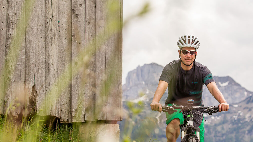 on the way in Steinberg am Rofan