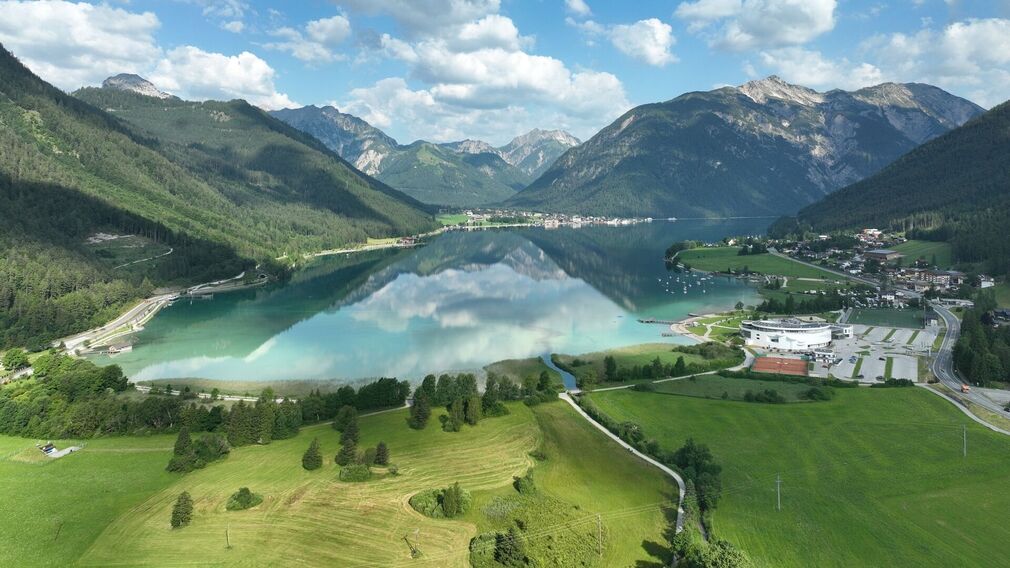 Gebiet Seespitz in Maurach - am südlichen Ende des Achensees
