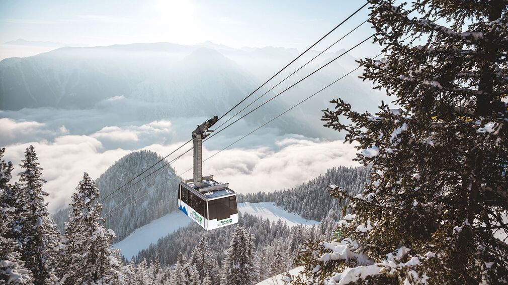 logo of the Rofan cable car