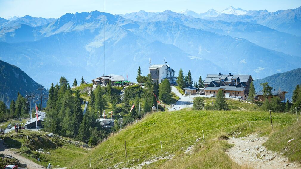 Gipfelblick vom Hochiss im Rofan