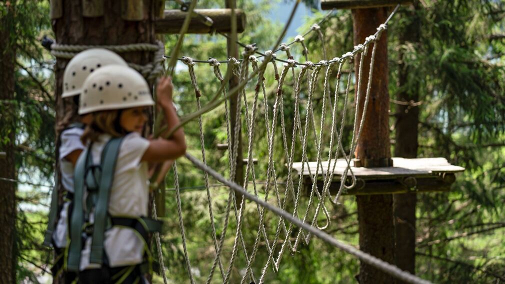 im Abenteuerpark Achensee in Achenkirch