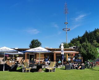 Achensee Kiosk - beach Achensee north