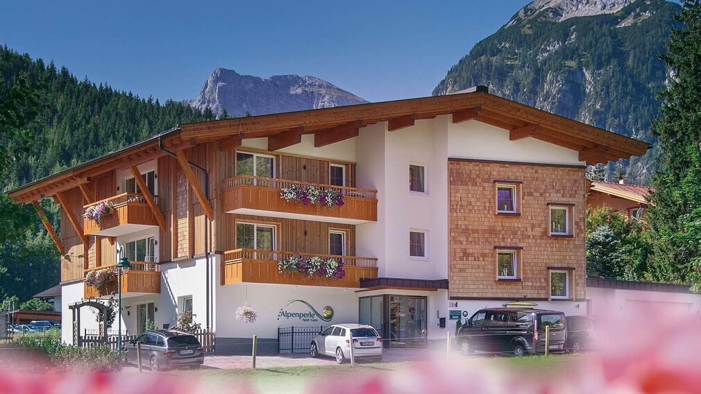 Apart Garni Alpenperle in der Dämmerung