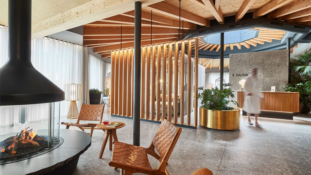 indoor pool in the hotel Entners am See