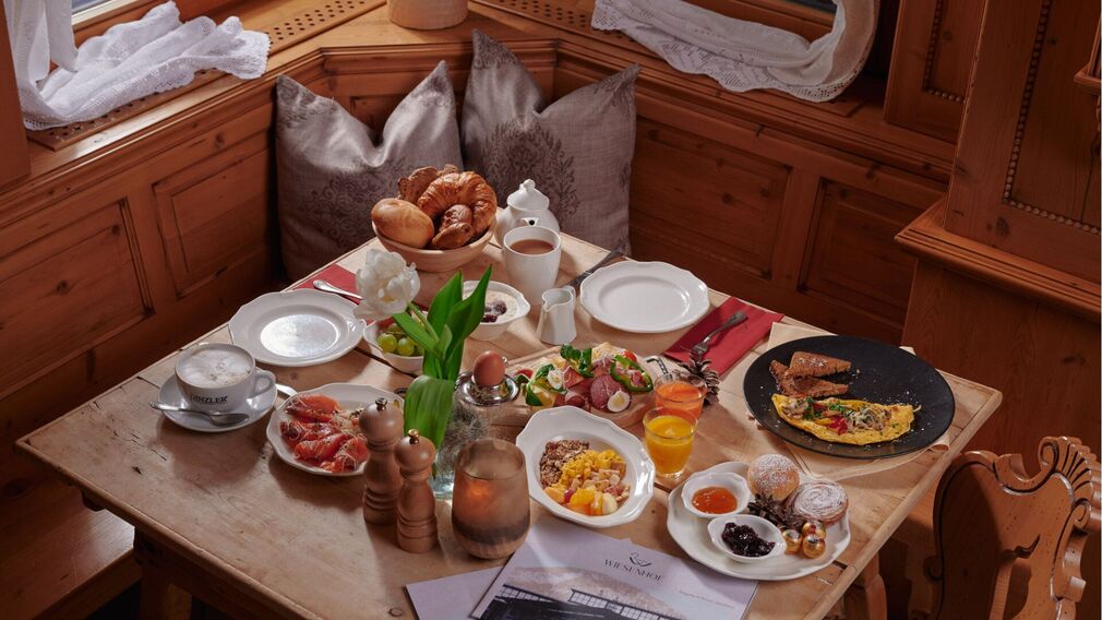 in the swimming hall of the hotel Wiesenhof