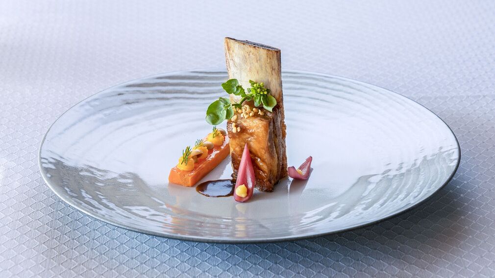 erlesene Gerichte werden im Gourmet Stüberl serviert