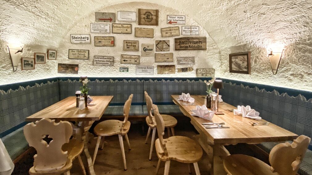 die urige Gaststube im Fischerwirt