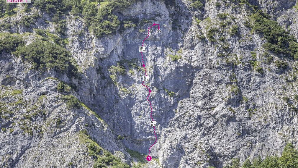 Topo: Gramai Route 1