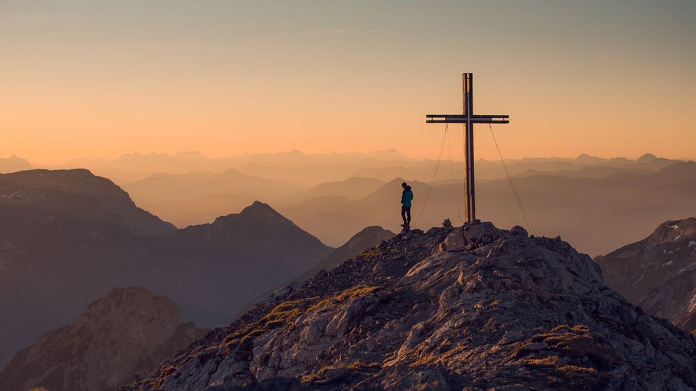 Wanderung zum höchsten Berg der Achensee Region, dem Sonnjoch