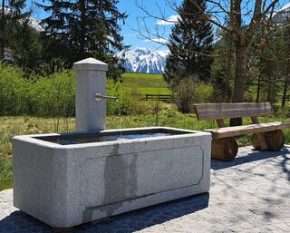 Brunnen an der Dorfstraße Achenkirch