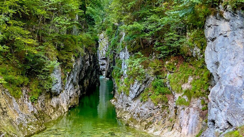 auf dem Weg zur Gufferthütte