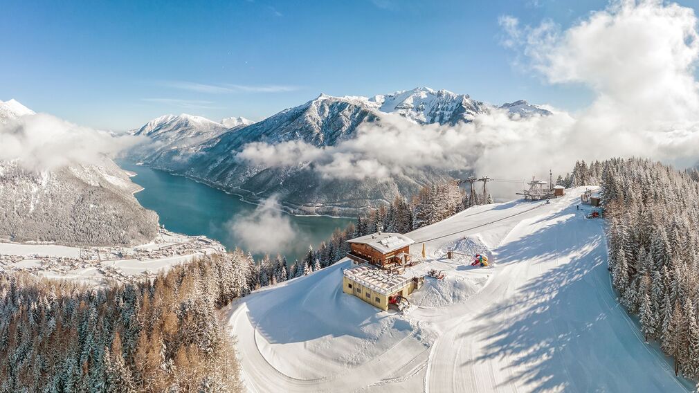view nearby the mountain hut Bärenbadalm