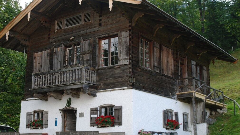 Blick auf Achenkirch in Richtung Achensee