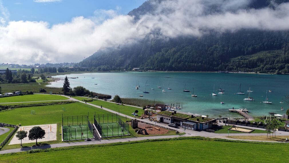 Die neuen Padel-Plätze in Buchau in Maurach sind seit Ende Juli 2026 geöffnet.
