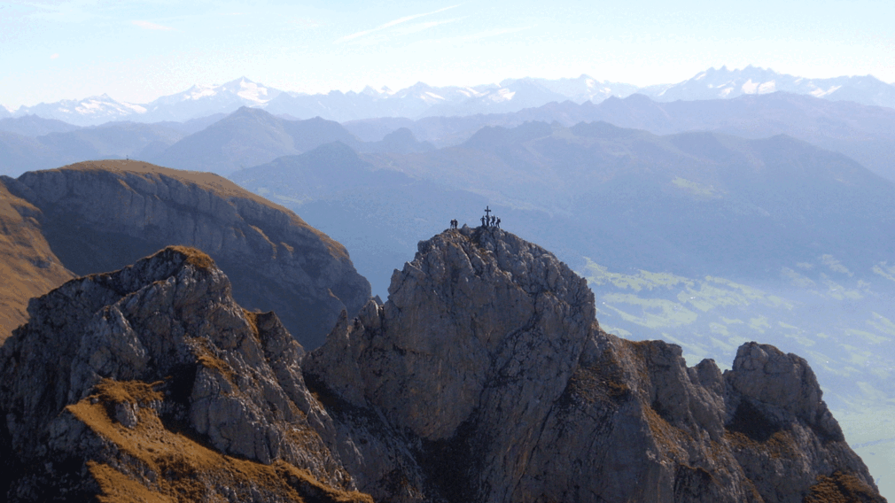 Klettersteiggebiet Rosskopf im Rofangebirge