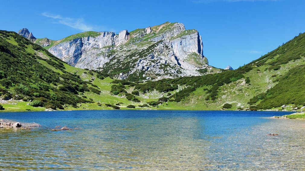wandern im Rofangebirge - in Richtung Rofanspitze