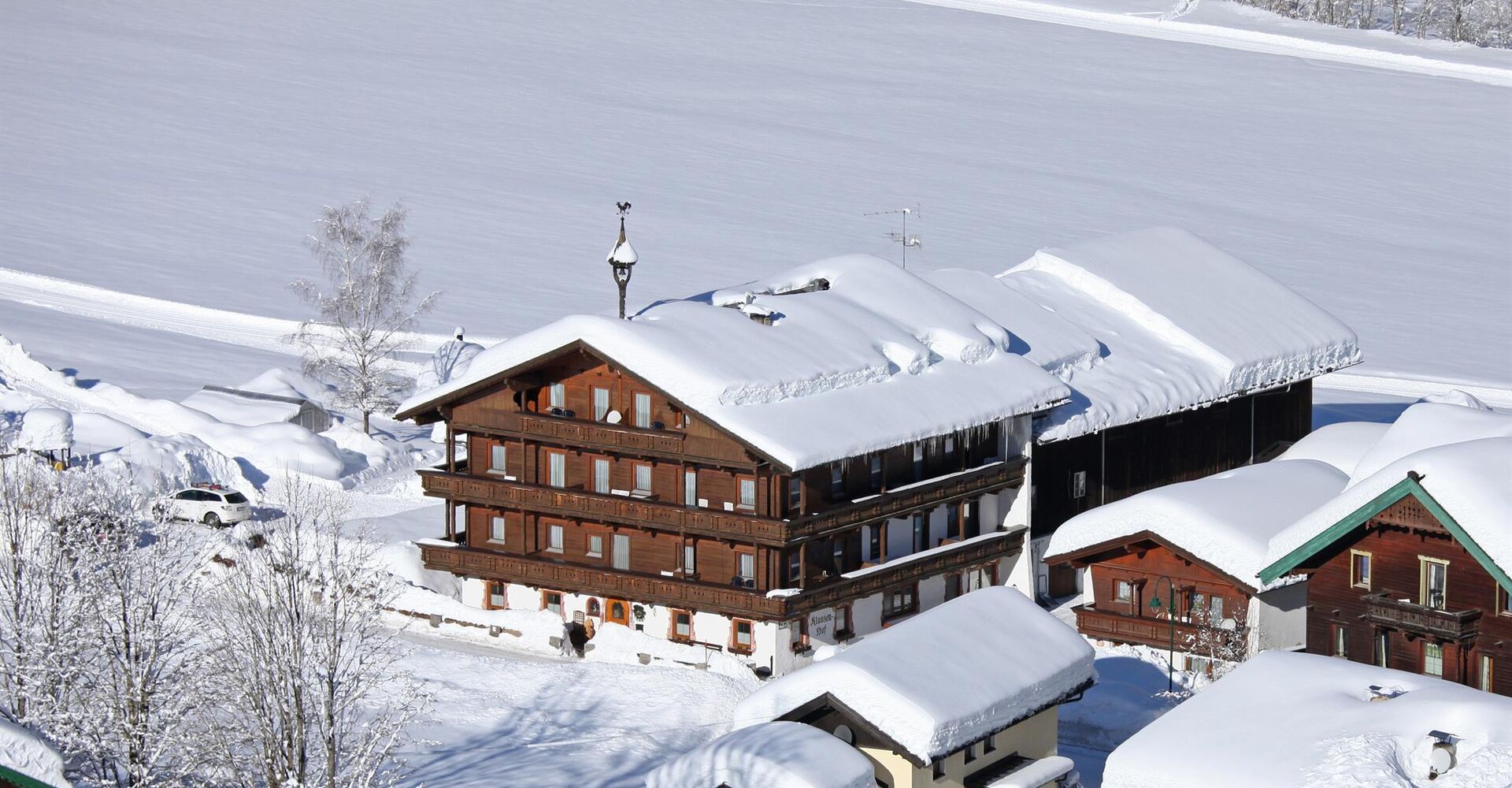 Klausenhof - Außenansicht Winter