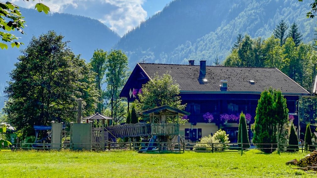 auf dem Weg zur Gufferthütte