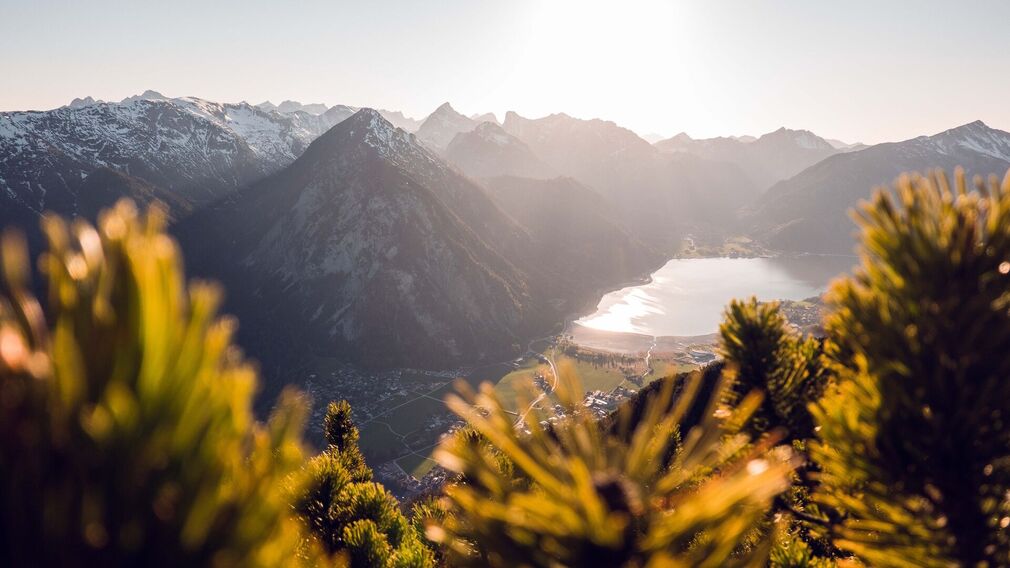 fantastischer Ausblick vom Ebner Joch zum Achensee