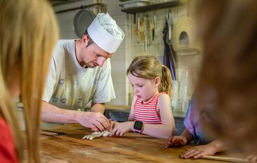 In der Backstube von Bäckermeister Alexander