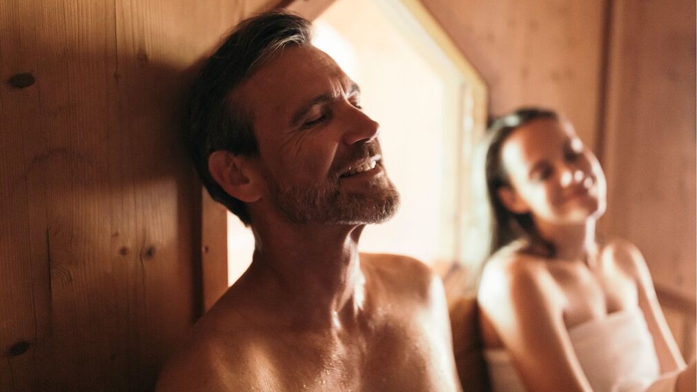 in the swimming hall of the hotel Wiesenhof