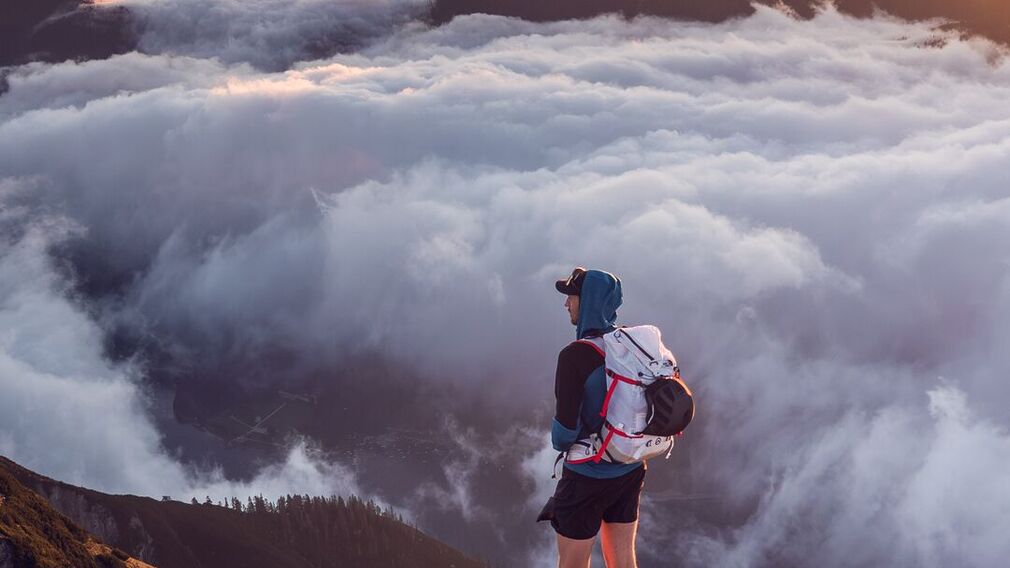 Der Weg zur Seebergspitze im Karwendelgebirge ermöglicht zahlreiche und atemberaubende Ausblicke.