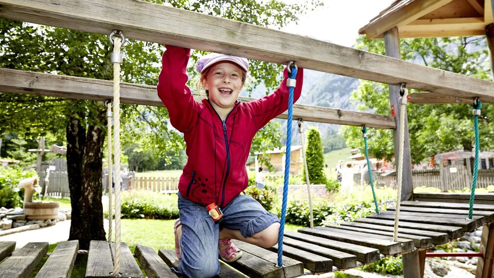 Karrusell auf der Gramai Alm