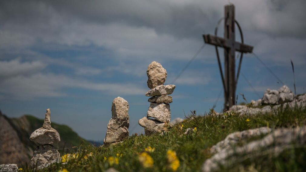auf die Haidachstellwand führt auch einer der Steige des Achensee 5-Gipfel-Klettersteiges