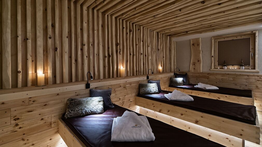 relaxation room in the Natur Spa