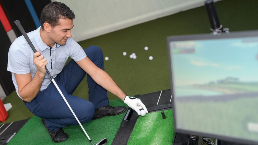 Golfsimulator - Golf spielen bei jedem Wetter
