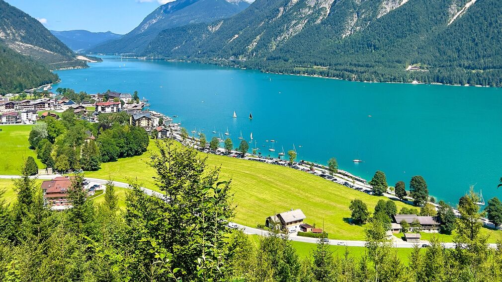 am Beginn der MTB Route 436 Panoramaweg