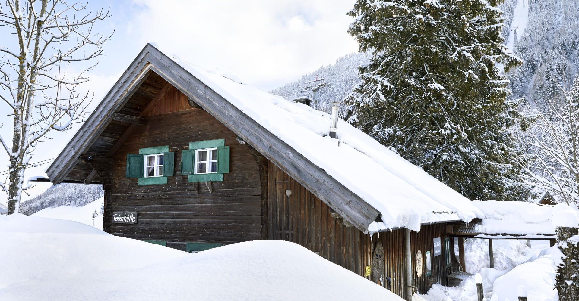 Ansicht Basislager Winter