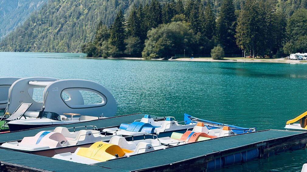 Boat hire in Achenkirch