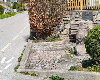 Fountain Rofansiedlung, below house no. 414b