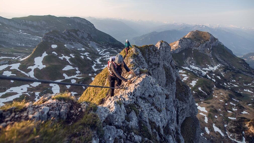 Klettersteiggebiet Rosskopf im Rofangebirge